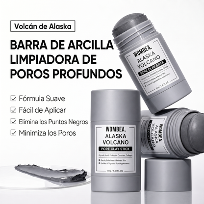 Mascarilla de arcilla limpiadora profunda Volcán de Alaska para los poros