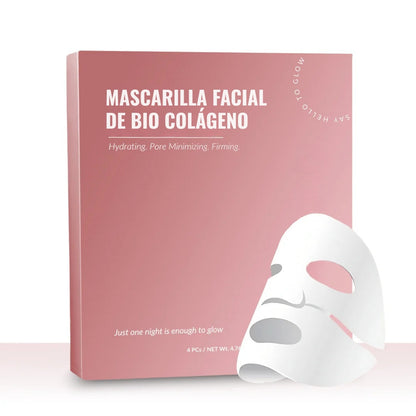 5 mascarillas de colágeno