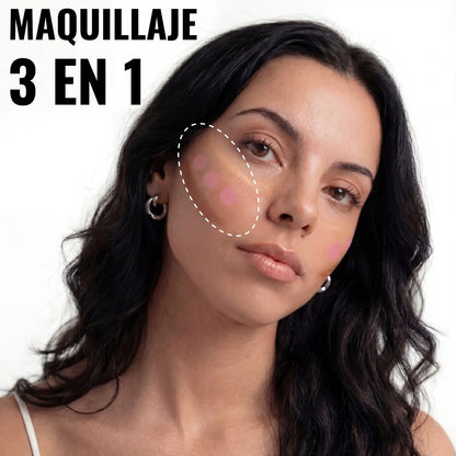 WOMBEA™ Pack 3 Sticks tintado natural