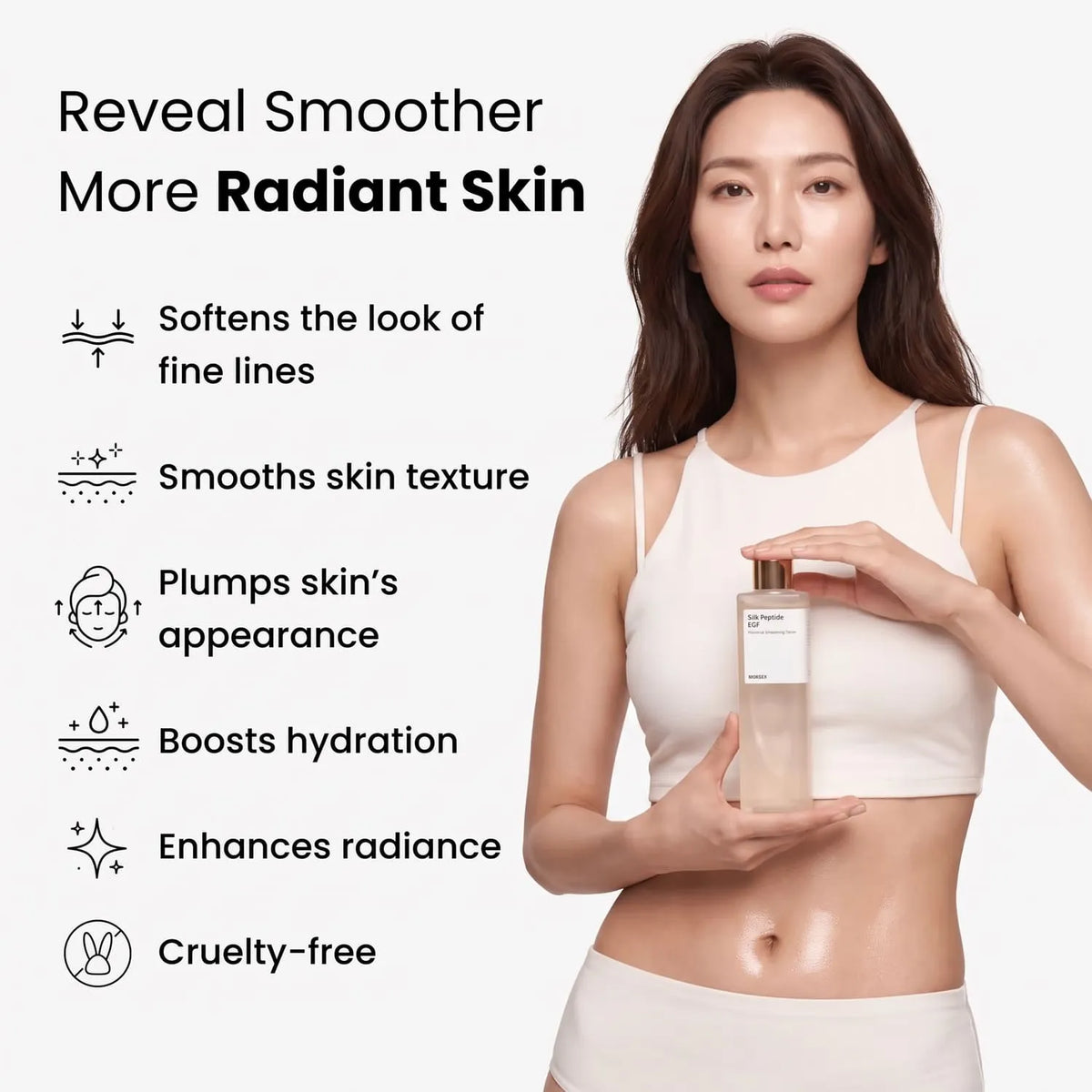Korean Silk Peptide + EGF Belly Firming Toner