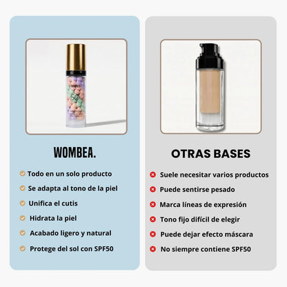 CC Cream Base Correctrice 3-en-1 SPF50 | Wombea